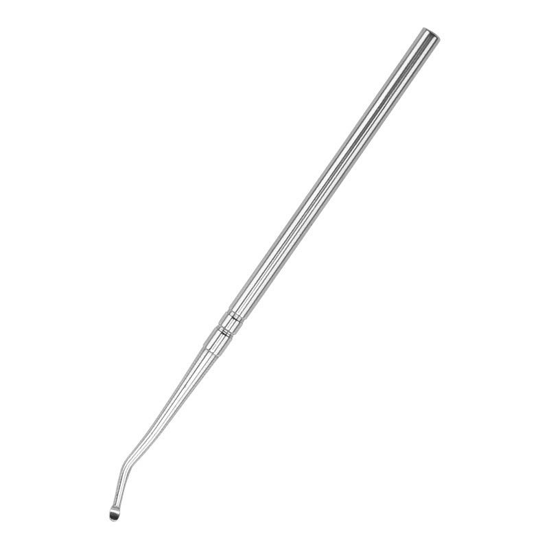Stainless Steel Nail Removal Device Double Head Nail Groove Spoon Cleaning Toenail Nail Inlay Stainless Steel Nail Shaving Device - Image 1